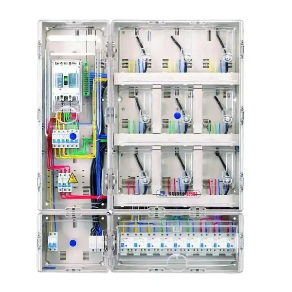 JXM Transparenter, manipulationssicherer Service-Anschlusskasten